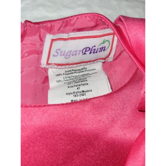 4T hot pink Sugar Plum dress - Picture 3 of 6